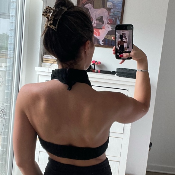 Knitted asymmetrical top - Picture 3 of 3